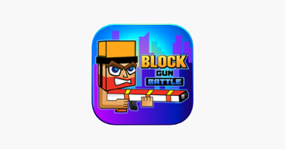 Block gun battle 3d Image
