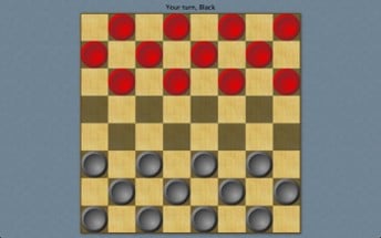 Checkers Board Game Image