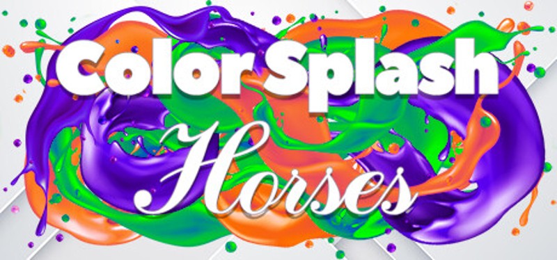 Color Splash: Horses Game Cover