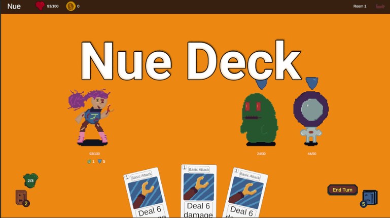 Nue Deck - Roguelike Card Game Template Game Cover