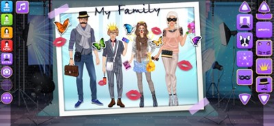 Superstar Family Dress Up Game Image