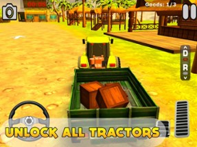 Village Tractor Farm Sim 3D Image