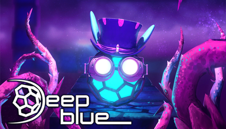 Deep Blue 3D Maze Game Cover