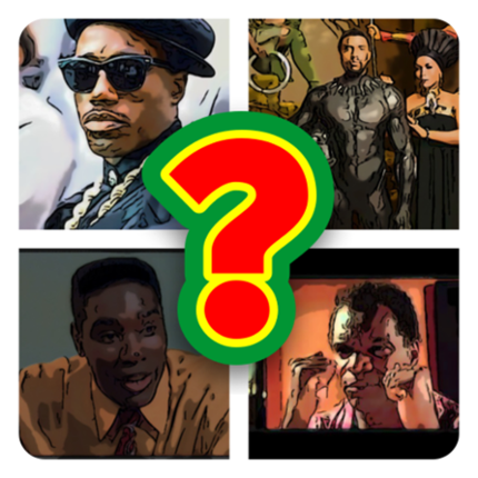 Black Movie Guess Quiz Game Cover