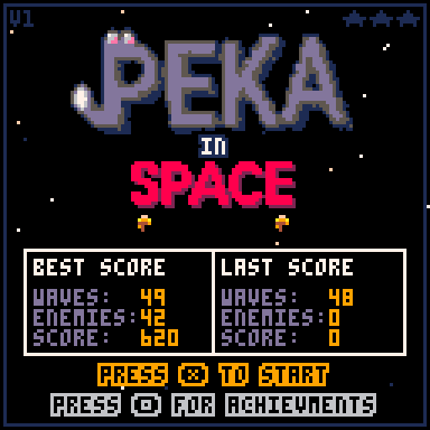 Peka in Space Game Cover
