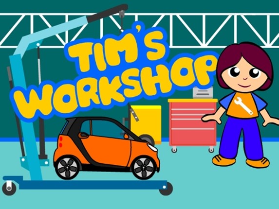 Tims Workshop: Cars Puzzle Game Cover