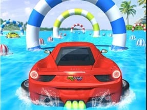 Water Surfing Car Stunts Image