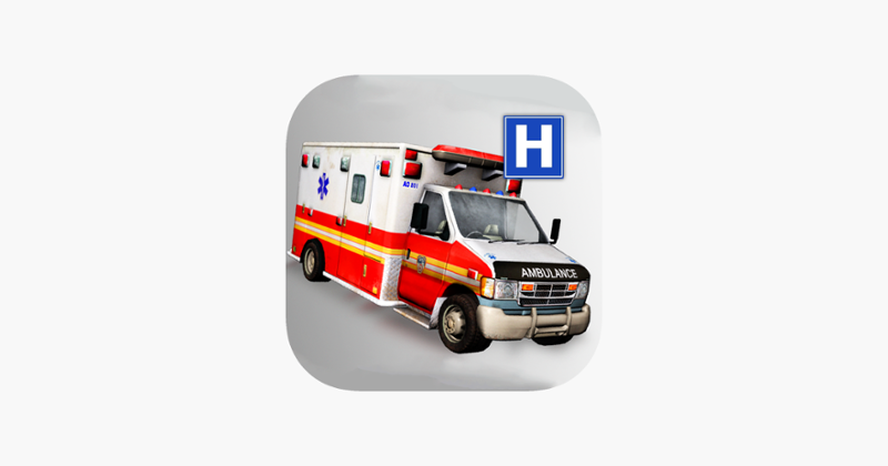 Ambulance Parking - Emergency Hospital Driving Free Game Cover