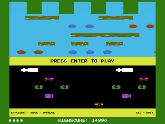 Frogger Game Cover
