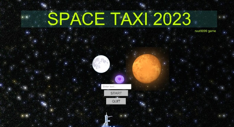 Space Taxi 2023 Game Cover