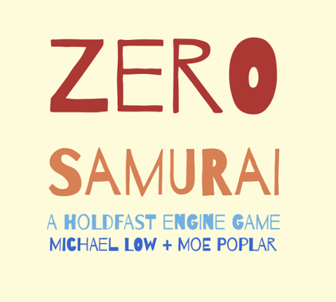 Zero Samurai Game Cover