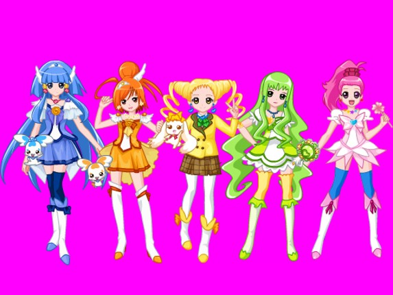 Pretty Cure 2 Game Cover