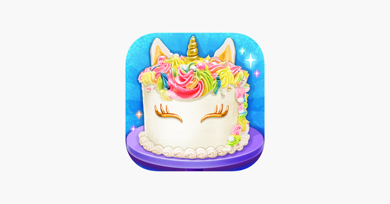 Unicorn Cake - Rainbow Dessert Game Cover