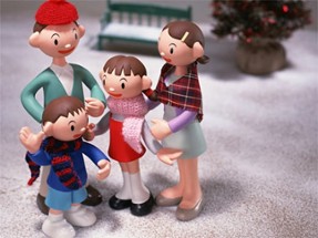 Christmas Clay Doll Puzzle Image