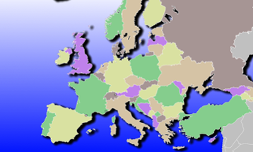 Europe Map Quiz Image