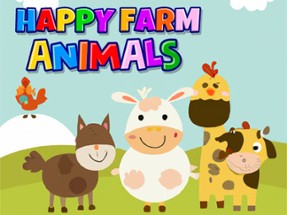 Happy Farm Animals Image