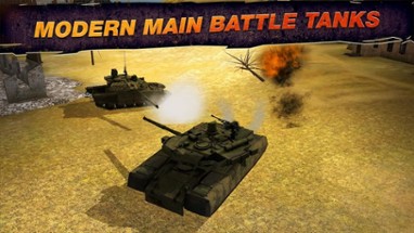 Tank Model Fighting 3D Image