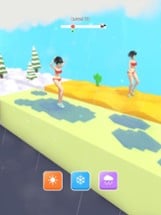 Weather Run 3D Image