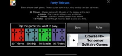 40 Thieves Solitaire Image