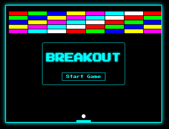 Breakout Neón Game Cover