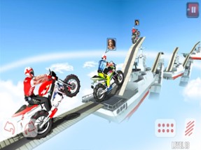 Dirtbike Roof Top Racing Game Image