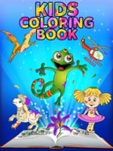 Kids Coloring and Paint Book Image