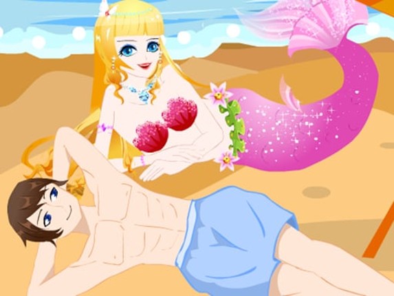 Mermaid Lover In Beach Game Cover