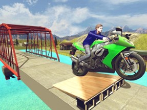 Moto Hill Racing 3D Image