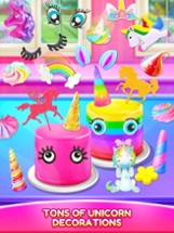 Unicorn Cake - Rainbow Dessert Image