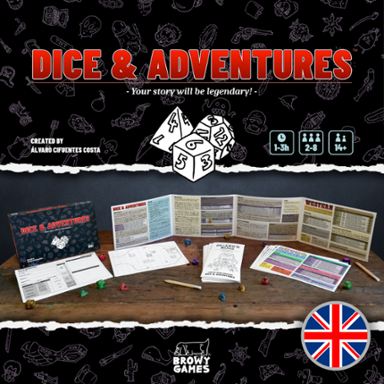 DICE & ADVENTURES Game Cover