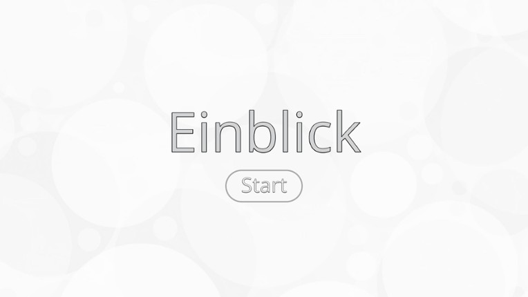 Einblick Game Cover