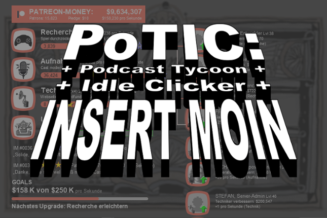 Podcast Tycoon Idle Clicker - INSERT MOIN Game Cover