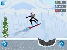 Stickman Luge - Winter Games! Image