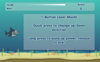 One Button Laser Shark Image