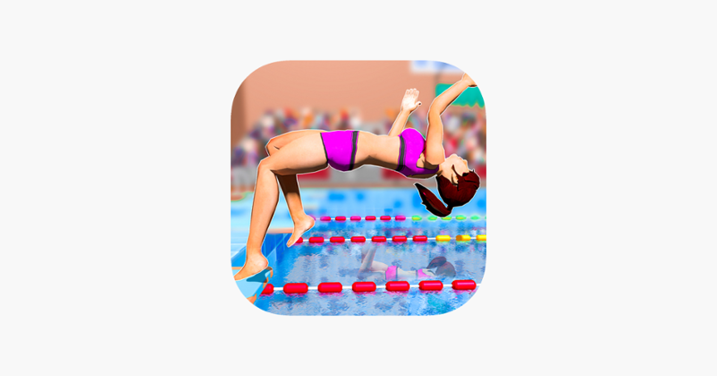 Real Summer Swimming Pool Race Game Cover