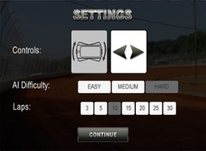 Sprint Car Dirt Track Game Image