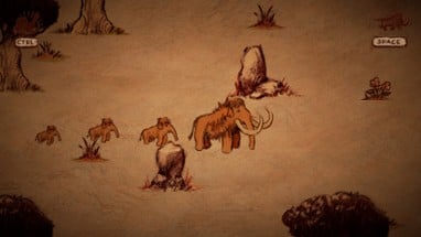 The Mammoth: A Cave Painting Image