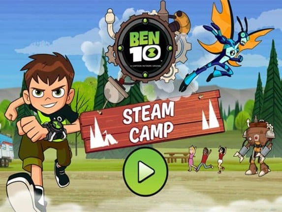 Ben 10 Steam Camp Game Game Cover