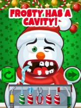 Crazy Santa Christmas Dentist Image