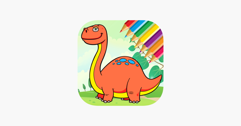 Dino Coloring Book - Dinosaur Drawing and Painting Game Cover