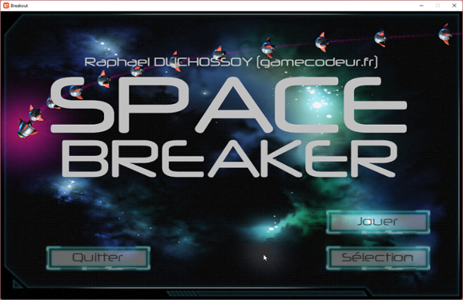 Space Breaker Game Cover