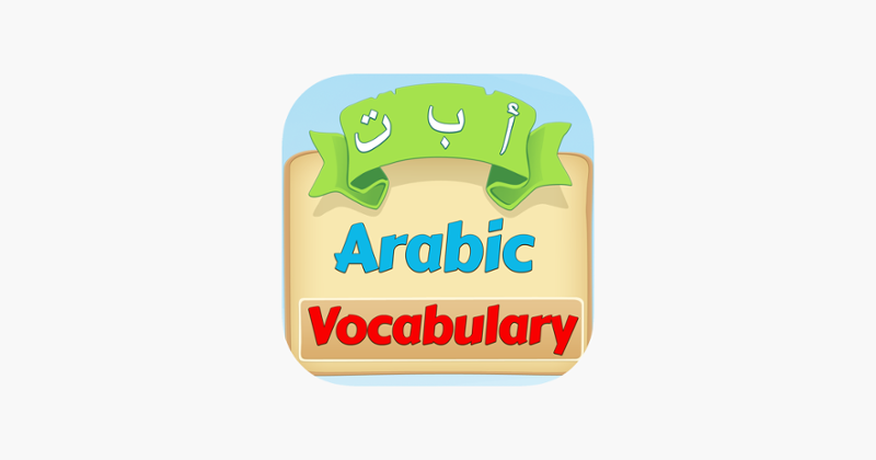 Learn Arabic Flash Cards for kids Picture &amp; Audio Game Cover