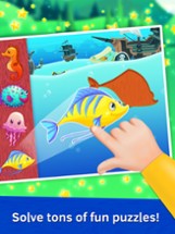 Sea Animal Puzzle for Toddlers Image
