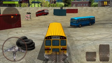 Demolition Derby: School Bus Image