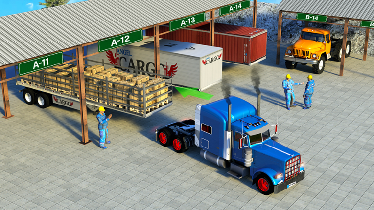 Offroad Cargo Transport Truck Game Cover