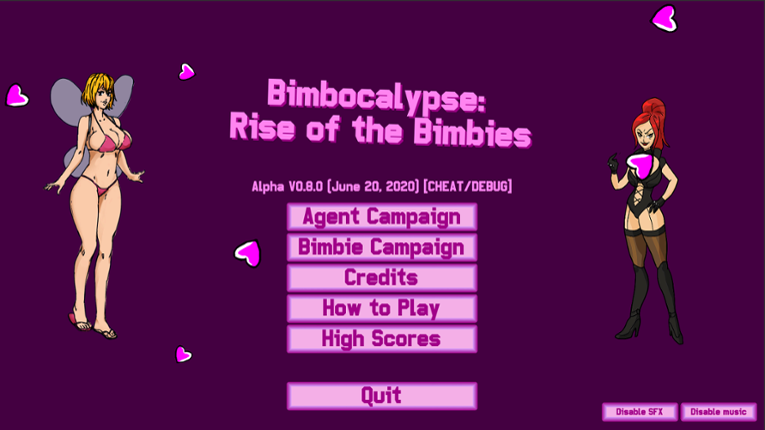 [18+] Bimbocalypse: Rise of the Bimbies Game Cover