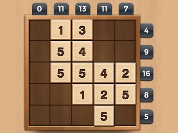 TENX - Wooden Number Puzzle Game Game Cover