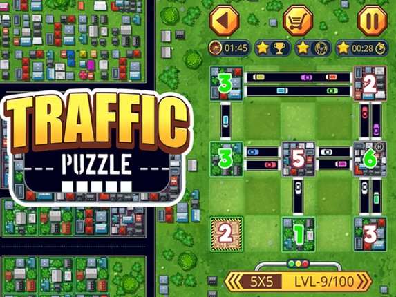 Traffic puzzle game Linky Game Cover