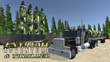 3D Army Cargo Truck Simulator – Ultimate lorry driving &amp; parking simulation game Image