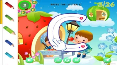 Alphabet Learning for Kids ABC Tracing Letter Image
